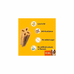 Pedigree Dentastix Advanced - Dental Care Chews - Dog Treats for Medium Dogs - 9 Sticks