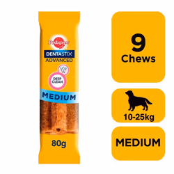 Pedigree Dentastix Advanced Dog Dental Chew 9pc