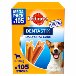 Pedigree Dentastix Dental Dog Treats Small Dog 105 Dog Chews Oral Teeth Cleaning - Additional view 9