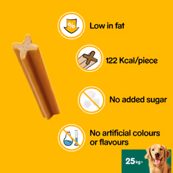 Pedigree Dentastix Dental Dog Treats Large Dog 105 Dog Chews Oral Teeth Cleaning - Additional view 5