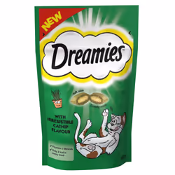 8 x 60g Dreamies Cat Treats Biscuits Catnip Flavour with Vitamins & Minerals - Additional view 6