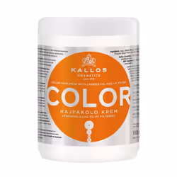 Kallos KJMN Color Hair Mask 1000ml, 1000 ml, Women, Damaged hair, Dyed hair, Nourishing, Protection, Repair, Shine, Softening ...