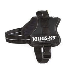 Julius-K9 Powerharness Mini/S Black Polyester Dog Vest harness