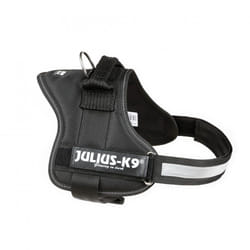 Julius-K9 Powerharness M Black Polyester Dog Vest harness