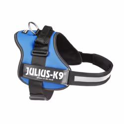 Julius-K9 Powerharness, Dog, Vest harness, XL, Blue, Polyester, Any breed