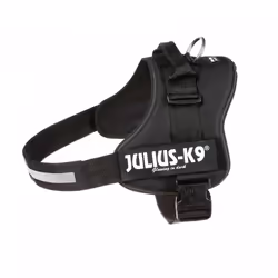 Julius-K9 Powerharness, Dog, Vest harness, XXL, Black, Polyester, Monochromatic