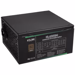 Kolink KL-1000M, 1000 W, 200 - 240 V, 50 Hz, 6 A, Active, 100 W