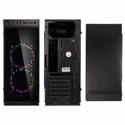 Kolink INSPIRE K1 computer case Midi Tower Black