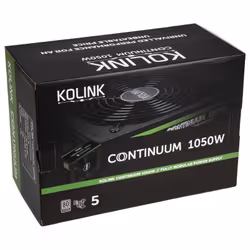 Kolink Continuum 1050W power supply unit 20+4 pin ATX ATX Black - Additional view 5