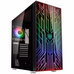 Kolink Unity Nexus ARGB, Midi Tower, PC, Black, ATX, EATX, micro ATX, Mini-ITX, ABS, Steel, Tempered glass, Multi