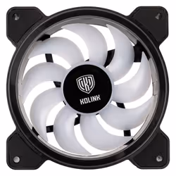 Kolink Umbra HDB ARGB Led PWM - 120 mm Computer case Fan 12 cm Black, White 1 pc(s) - Additional view 4