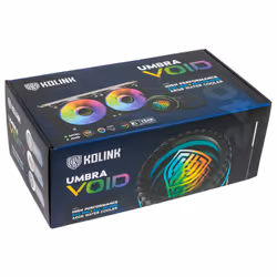 Kolink Umbra Void AIO Processor Liquid cooling kit 12 cm Black 1 pc(s)