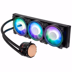 Kolink Umbra Void 360 AIO, Liquid cooling kit, 12 cm, 110.78 m³/h, Black