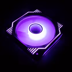 Kolink UMBRA X 120mm PWM ARGB Processor Fan 12 cm Black, White 1 pc(s) - Additional view 2