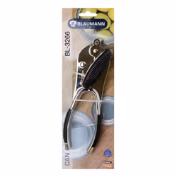 Blaumann Silver Kitchen Utensil Cutter Comfy Grip Can Tin Opener