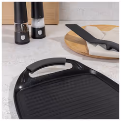 Berlinger Haus 47cm Forged Aluminium Grill Plate Griddle Handles Oven Induction - Anthracite