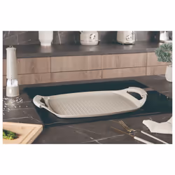 Berlinger Haus 47cm Forged Aluminium Grill Plate Griddle Handles Oven Induction - Sahara