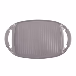 Berlinger Haus 47cm Forged Aluminium Grill Plate Griddle Handles Oven Induction - Taupe