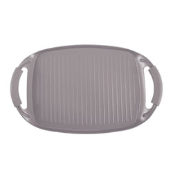 Berlinger Haus 47cm Forged Aluminium Grill Plate Griddle Handles Oven Induction - Taupe