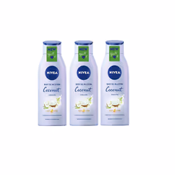Nivea Oil In Lotion Coconut & Monoi Oil Normal To Dry Skin 3 x 400ml Bulk Buy
