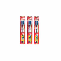 Colgate Toothbrush 2Ct Double Action Medium Pack (3)
