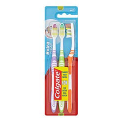 Colgate Extra Clean Medium Toothbrush Triple Pack