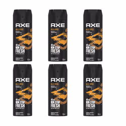 6 x AXE (LYNX) Wild Spice 150ml Deodorant Body Spray