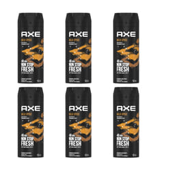 6 x AXE (LYNX) Wild Spice 150ml Deodorant Body Spray