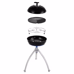 Cadac CHEF 40 BBQ Barbecue Kettle Gas Black, Silver