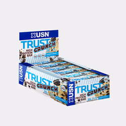 USN - Ultimate Sports Nutrition Trust Crunch, Cookie, Cream, 60 g, Milk protein, Soy protein, - Keep in a cool place, out of ...