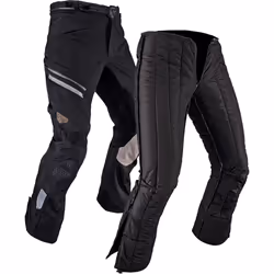 Leatt ADV DriTour 7.5 waterproof Motorcycle Textile Pants, grey, Size XL for Men - Additional view 2