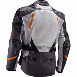 Leatt ADV Flowtour 5.5 waterproof Motorcycle Textile Jacket, grey, Size XL for Men - Additional view 2