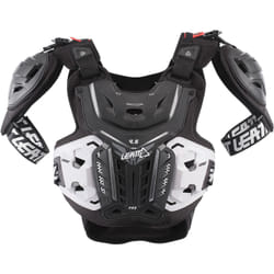 Leatt 4.5 Pro Chest Protector, black-white, Size XL 2XL for Men