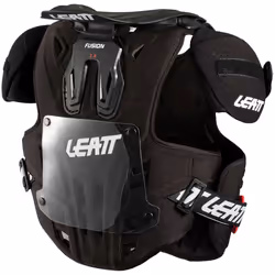 Leatt Fusion 2.0 Kids Protector Vest, black, Size 2XL