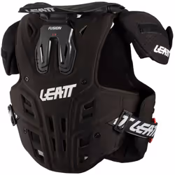 Leatt Fusion 2.0 Kids Protector Vest, black, Size 2XL