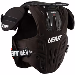 Leatt Fusion 2.0 Kids Protector Vest, black, Size 2XL