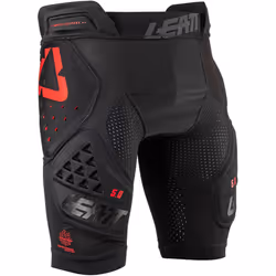 Leatt Impact 3DF 5.0 Motocross Protector Shorts, black, Size XL for Men