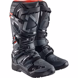 Leatt Moto 5.5 Flexlock Enduro Motocross Boots, black-grey, Size 44 45 for Men