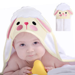 Mother's Choice Hooded Baby Towels for Newborn - 100% Cotton Ultra Soft and Absorbent Large Baby Bath Towel for Infant and Toddler  Baby Essentials fo
