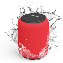 Tronsmart Bluetooth 5.0 Speaker T6 Mini 15W Portable Outdoor, 24 Hrs Playtime, 360Â° Stereo, Extra Bass, IPX6 Waterproof, TF/Micro SD, Voice Ass - RED
