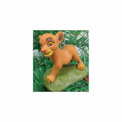 LION KING 9 Piece Christmas Ornament Set Featuring Simba, Nala,