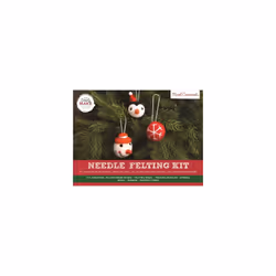 Christmas Character Bauble Felting Craft Kit Simply Make