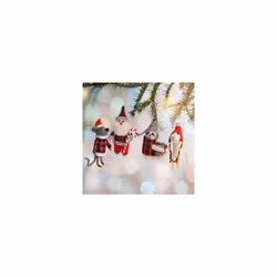 Christmas Chums Set Of 4 Needle Felting Craft Kit