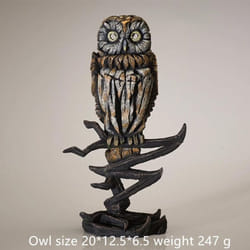 New Trends Contemporary Nordic Style Animal Sculpture Home Decoration Lion Tiger Bust of Edge Scenes Room Decor&Wall - Owl