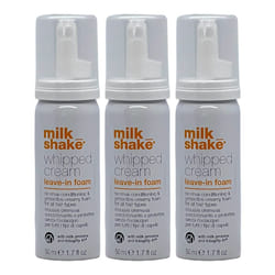 Milk Shake Whipped Cream Leave-in Foam 1.7 Oz (Pack of 3)