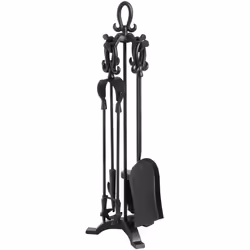 Tudor Loop Companion Set | Black | Fireside Tools