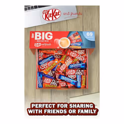 Nestle Big Biscuit Box Kitkat & Friends 69 Bars
