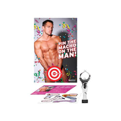 Bachelorette Party Favors Pin The Macho On The Man Game