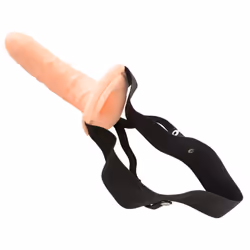 Pipedream Fetish Fantasy Hollow Strap-On 6 Inch Dildo | For Him or Her