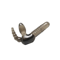 Pipedream Strapless Dildo Strap On With Anal Beads 8 Inch